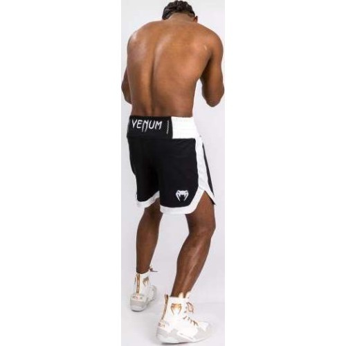 Venum Classic Boxing Shorts - Black/White