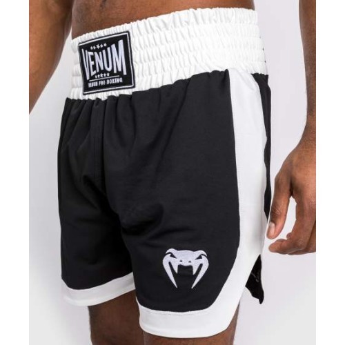 Venum Classic bokso šortai, juodi/balti
