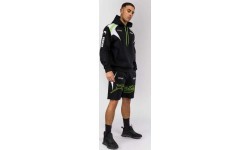 Venum x Bud Racing Men’s Cotton Shorts - Black/White/Lime Green