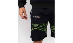 Vyriški medvilniniai šortai Venum x Bud Racing – juoda/balta/žalia