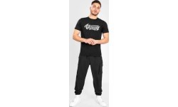Футболка Venum Absolute 2.0, приталенный крой, черный/серебристый