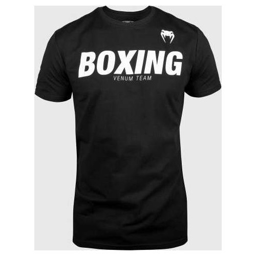 Marškinėliai Venum Boxing VT – juoda/balta