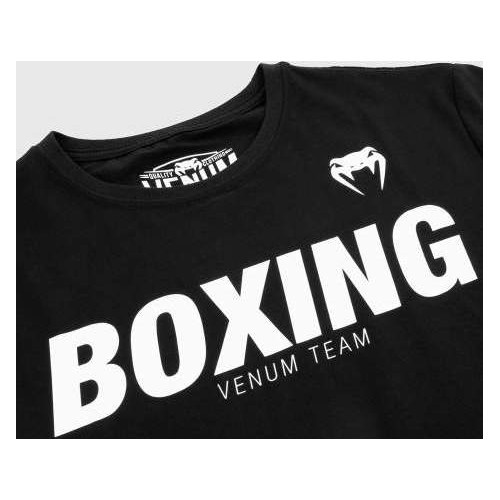 Marškinėliai Venum Boxing VT – juoda/balta