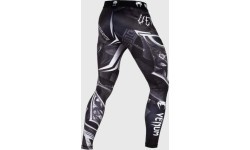Kompresinės tamprės Venum Gladiator 3.0, juodos/baltos