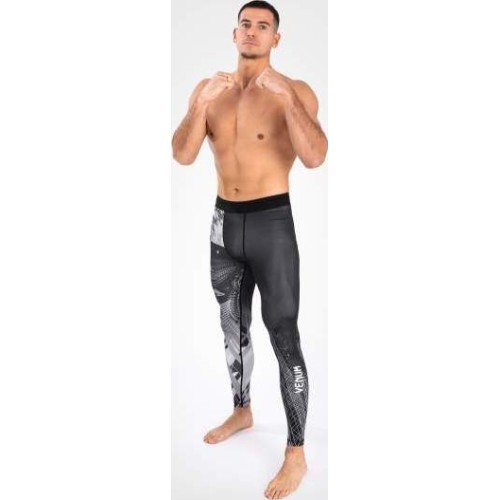 Леггинсы Venum Gorilla Jungle, черно-белые