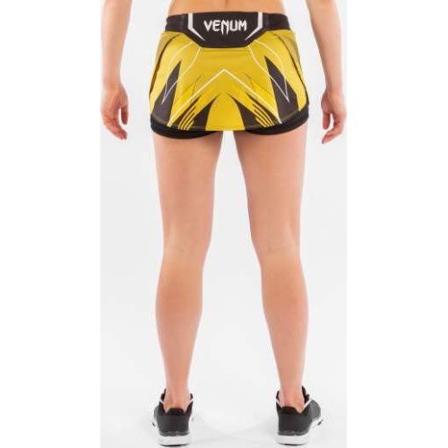 UFC Venum Authentic Fight Night moteriškas skortas – geltonas