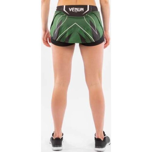 UFC Venum Authentic Fight Night moteriškas sijonas-šortai, žalias