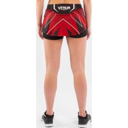 UFC Venum Authentic Fight Night moteriškas skortas – raudonas