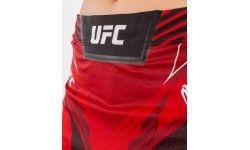 UFC Venum Authentic Fight Night moteriškas skortas – raudonas