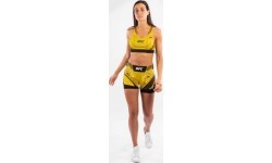 UFC Venum Authentic Fight Night Women's Shorts - Short Fit - Yellow