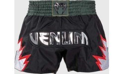 Venum Inferno Muay Thai šortai - Deep Black/Khaki