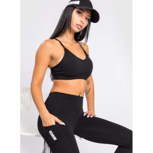 Venum Essential Low Impact Sports Bra - Black