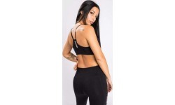Спортивный топ Venum Essential Low Impact, чёрный