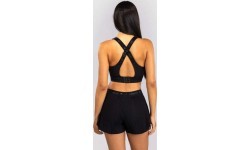 Venum Essential X moteriška sportinė liemenėlė, juoda