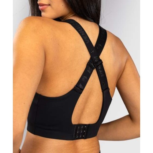 Venum Essential X moteriška sportinė liemenėlė, juoda