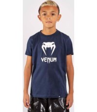 Футболка Venum Classic для детей, тёмно-синяя