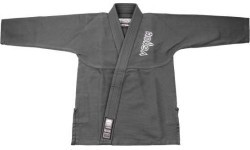Кимоно BJJ Venum Contender Kids с белым поясом, серое