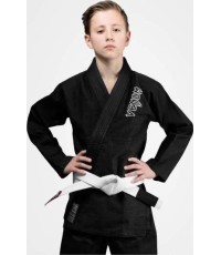Venum Contender Kids BJJ Gi (Free white belt included) - Black