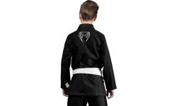 Детское кимоно BJJ Venum Contender (белый пояс в комплекте) – чёрное