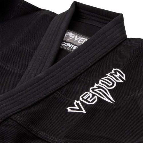 Детское кимоно BJJ Venum Contender (белый пояс в комплекте) – чёрное