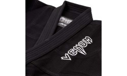 Venum Contender vaikiškas BJJ kimono (su nemokamu baltu diržu) – juodas