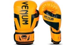 Venum Elite vaikiškos bokso pirštinės - Exclusive - fluorescencinės oranžinės