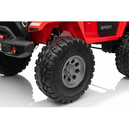 Электромобиль Extreme Sport 4x4, красный, двухместный
