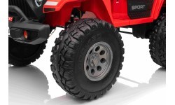 Электромобиль Extreme Sport 4x4, красный, двухместный