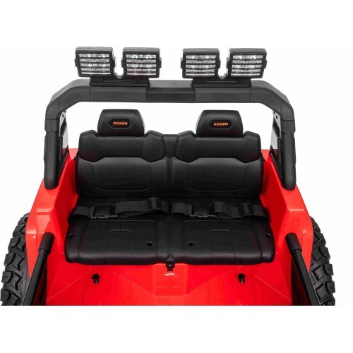 Электромобиль Extreme Sport 4x4, красный, двухместный