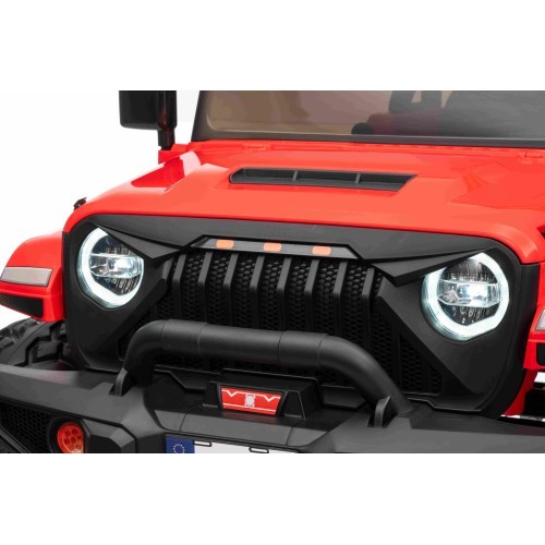 Электромобиль Extreme Sport 4x4, красный, двухместный