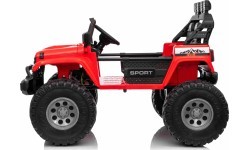 Электромобиль Extreme Sport 4x4, красный, двухместный