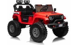 Elektromobilis Extreme Sport 4x4, raudonas, dvivietis