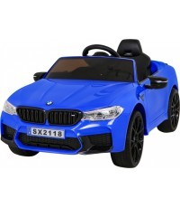 BMW M5 Drift mėlynas vaikiškas elektromobilis