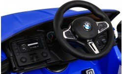 BMW M5 Drift mėlynas vaikiškas elektromobilis