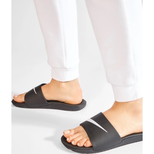 Шлепанцы подростковые Nike Kawa Slide, черные 819352 001
