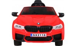Elektromobilis BMW M5 Drift, raudonas