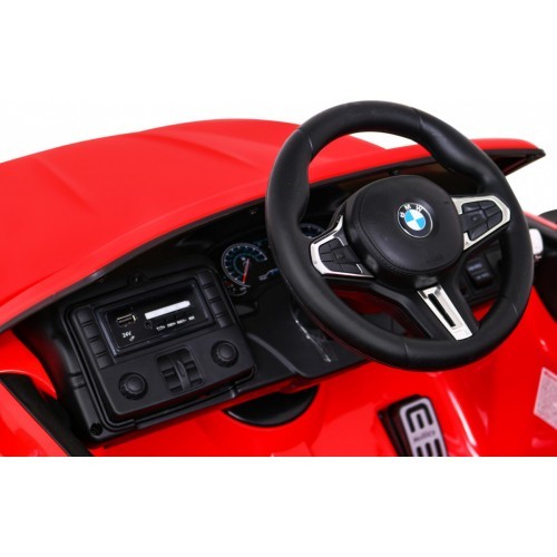 Elektromobilis BMW M5 Drift, raudonas