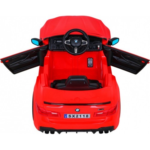 Elektromobilis BMW M5 Drift, raudonas