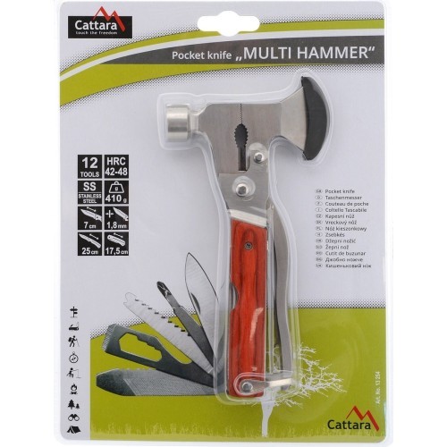 Нож Cattara Multi Hammer 18 см