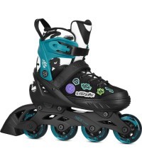 Роликовые коньки Nils Extreme Vibe NA2053A розовые, размер XS (29-32) - NA2053A ŁYŻWOROLKI VIBE TURKUSOWE ROZM. XS(29-32) NILS E