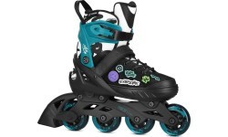 Роликовые коньки Nils Extreme Vibe NA2053A розовые, размер XS (29-32) - NA2053A ŁYŻWOROLKI VIBE TURKUSOWE ROZM. XS(29-32) NILS E