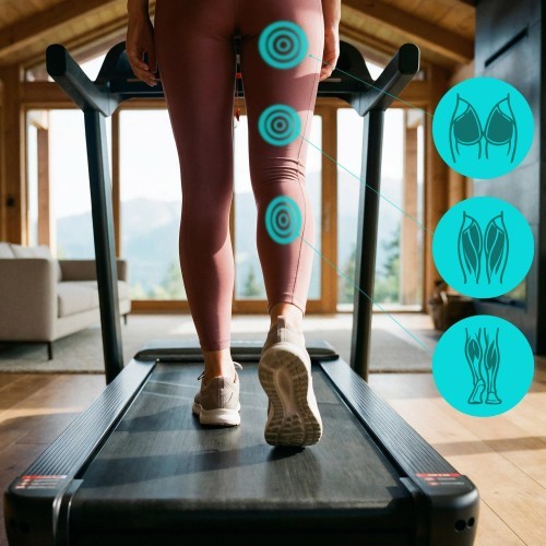 PROFESSIONAL ELECTRIC HOME TREADMILL WITH INCLINE AND DECLINE FUNCTION HMS TERRUN475