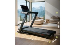ELECTRIC TRAINING TREADMILL WITH INCLINE AND DECLINE ADJUSTMENT HMS TERRUN350