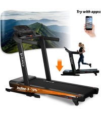 Elektrinis bėgimo takelis su pakilimo ir nuolydžio funkcija HMS TERRUN275