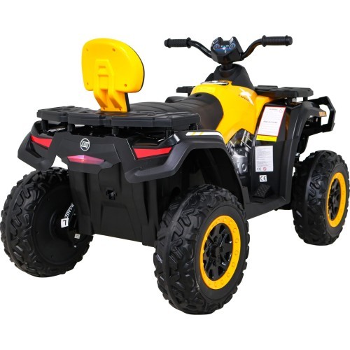 Keturratis XT-SPEED 4x4, geltonas