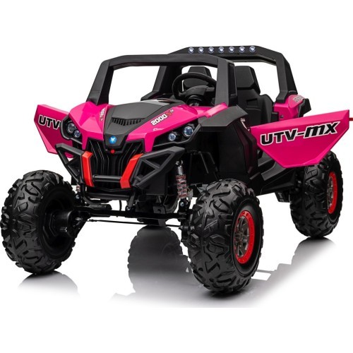 Elektromobilis Buggy UTV-MX 2000N, rožinis
