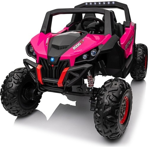 Elektromobilis Buggy UTV-MX 2000N, rožinis