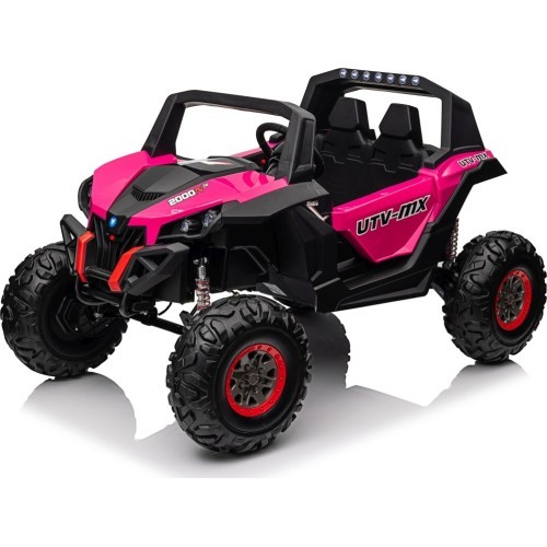 Elektromobilis Buggy UTV-MX 2000N, rožinis
