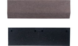 Nuovažos elementas Luxteko vaflinių grindų kilimėliams 2 cm, 1 vnt. - Mediena