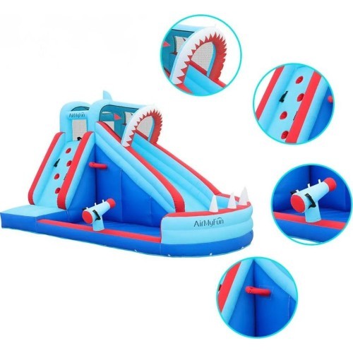 Надувной батут-замок AirMyFun Shark 83046
